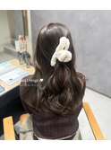 透明感ヘーゼルベージュ♪担当川口