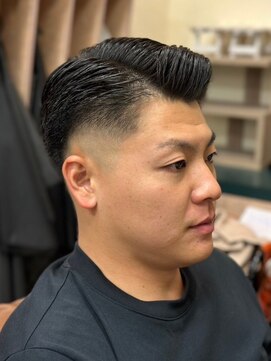 アポロカットステージ 相模大野店 アップバング/ツーブロックマッシュ<理容室>[メンズ/相模大野]