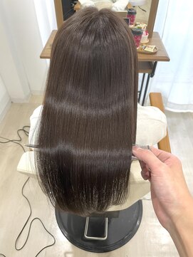 美髪専門サロン バイ マイル(美髪専門サロン by mile) ブリーチなしダブルカラー【髪質改善カラー】