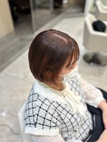 ケンジ 平塚 アネッタ(KENJE annetta)&nbsp;【ワンカラー】オレンジブラウン×インナーオレンジ