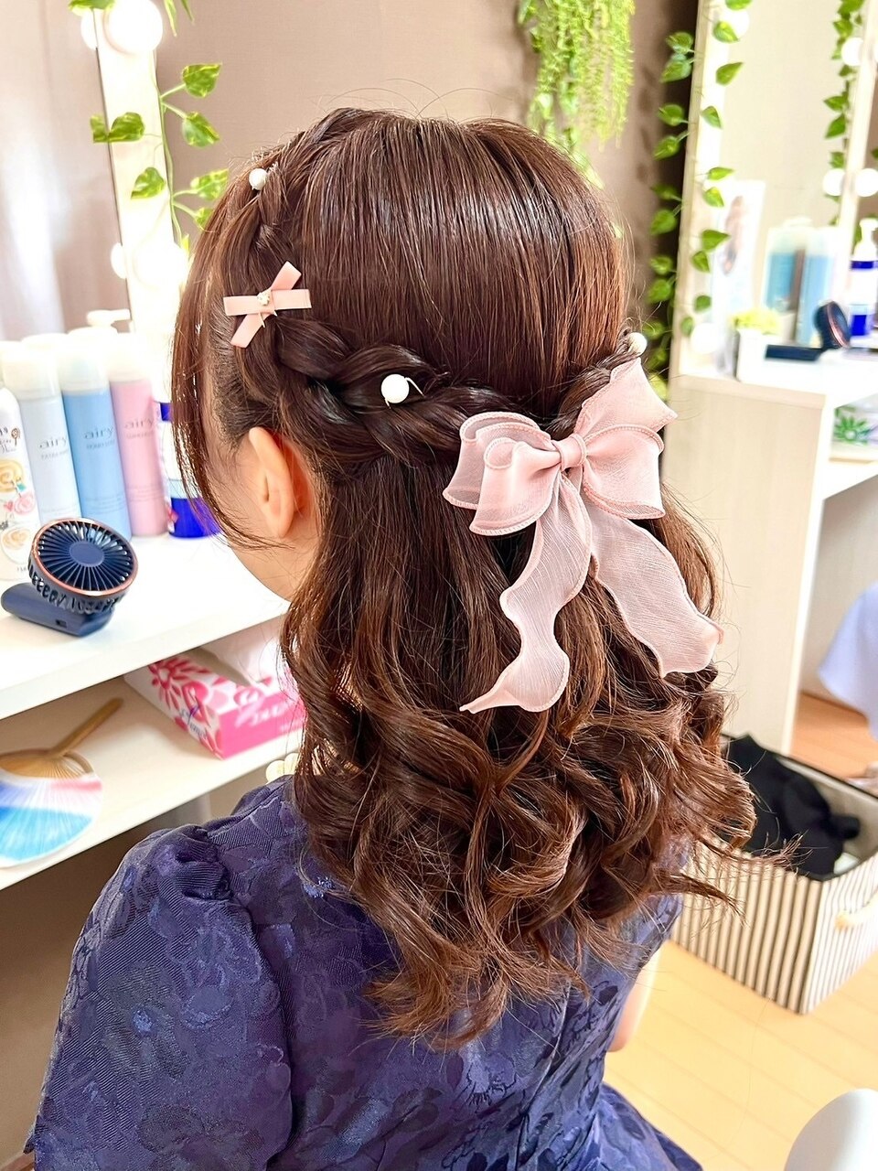 推し活ハーフアップ【京都/ヘアセット】：L241469309｜ジェキータ 京都
