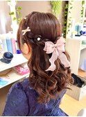 推し活ハーフアップ【京都/ヘアセット】
