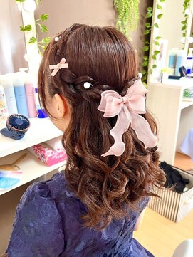 ジェキータ 京都駅前店(GEKITA) 推し活ハーフアップ【京都/ヘアセット】