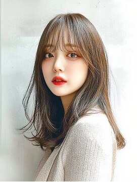 リンクミリ(Link mili) チェリーブラウン/イメチェンデジタルパーマ/ミニウルフ美髪