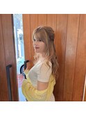 ラベンダーミルクティー　おでかけヘアセット
