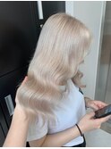 14714ホワイトブロンドワンホンハイトーンホワイトアッシュ
