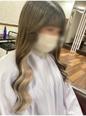 ショートヘアからインナーカラーありのロングヘアへ!