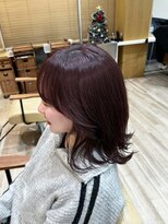 ボネッカ 鶴見(BONECCA)&nbsp;【成田悠里】暖色♪カシスカラー