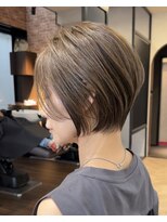 ハーツ(Heart's)&nbsp;白髪ぼかし似合わせ大人ショート30代40代50代60代◎