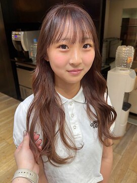 アッド バイ ケーツー(add by K-two) 【篠原】ロングレイヤー/ミルクティーベージュ/巻き髪