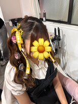 セット アンド バイ ルゥーダ 品川駅前店(SET and..by Rouxda.)&nbsp;アレンジツインテール