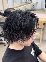 アイトーキョーリタ 渋谷(AI TOKYO Rita)&nbsp;渋谷サーフカール波巻きツイストスパイラルセンターパート無造作