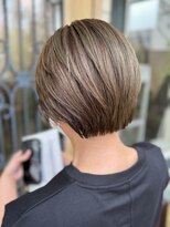 チョコレート(chocolate)&nbsp;髪質改善大人可愛い20代30代40代50代ショートボブ