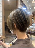 20代30代40代スッキリショートボブ