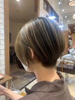 ロープ 自由が丘(lowp)&nbsp;20代30代40代スッキリショートボブ