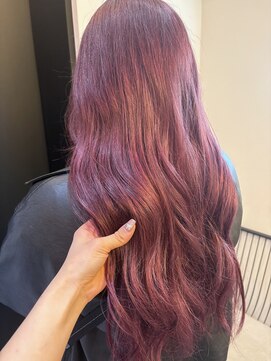 サロンドミルク 溝の口店(salon de MiLK) チェリーレッド