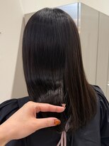 コース(co-th.)&nbsp;地毛風カラー暗髪髪質改善水素カラー×小野ふゆり