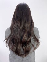 アルバム 新宿(ALBUM SHINJUKU)&nbsp;似合わせカットフェミニンロングマロンベージュ_ba539482