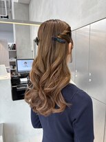 ザザ ZA/ZA 茗荷谷&nbsp;ねじりハーフツイン　ヘアセット