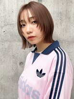 ニューヨークニューヨーク ピオレ姫路店(NYNY)&nbsp;顔周りレイヤー×艶感ボブ