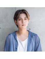 アッシュ 千歳烏山店(Ash) フェザーパーマセンターパートニュアンスパーマ韓国マッシュ