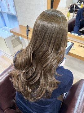 ゲリール ヘア プラス ケア(guerir hair+care) 【guerir hair + care】オリーブベージュ