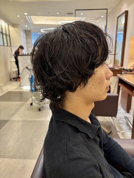 ガレリア 名駅オーキッドビル店(GALLARIA) メンズウルフ×癖毛風パーマ