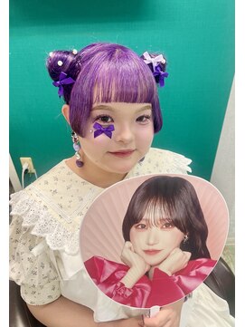 ファンヘアメイク(Fun hair make) ねこ耳ヘア