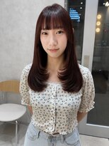 ジーナ 近鉄奈良(Zina)&nbsp;レイヤー/近鉄奈良/暖色ブラウン/学割/顔まわり