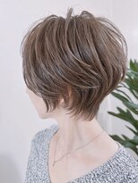 アナザヘアー なんば 高島屋前店(ANAZA hair)&nbsp;コンパクトショート＆ミルクグレージュ