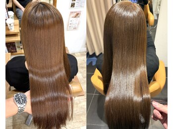 ピークスヘア(peaks hair)の写真/当店の髪質改善トリートメントは今まで感じたことの無い艶髪が実現♪［髪質改善/髪質改善トリートメント］