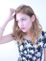 ヘアサロンエムフィス 池袋東口(HAIR SALON M Fe's)&nbsp;外国人風イエローベージュ