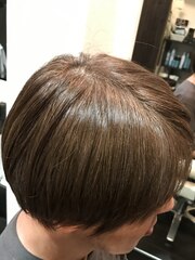 #白髪染めに見えない白髪染め #ダブルカラー #Hommehair2nd櫻井