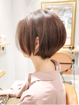 ミッシェル アフロート(michelle afloat) 20代30代40代50代ラウンドCカーブカット×ショートグラボブ