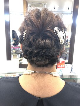 アムズヘアーファム パーティーアレンジ