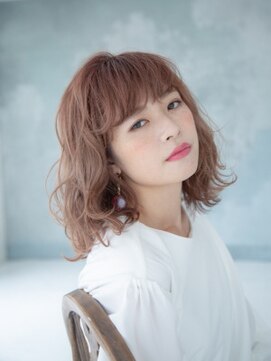 アミ 川越(amie) 透け感たっぷりピンクベージュ