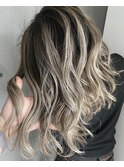 【REDEAL大宮】ハイライトメッシュ[エアータッチバレイヤージュ
