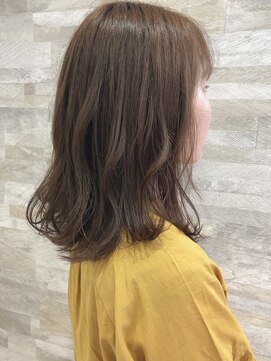 ラグシーセカンド(RAGCIE 2nd) 【Rio】セミロング×ラベンダーグレージュ