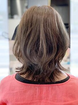 グランシュ 青葉台店(GranCieux) ウルフ風ボブ×モテベージュ