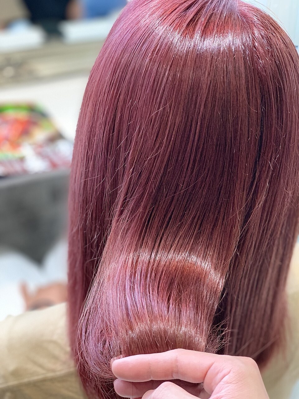 マーメイドピンクカラー：L119677883｜ミエルヘアーエスト 新宿店