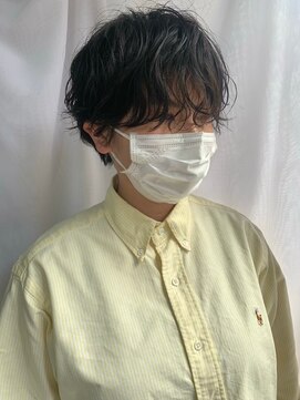 ヘーゼル 博多(HAZEL.) こなれショート×ラフパーマ／RISA