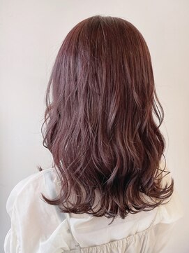 ジェイエルビー(JLB) 【JLB・yuu】ナチュラル×ワインレッドカラー