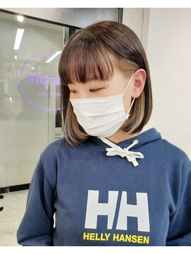 パープル(purple) インナーベージュ