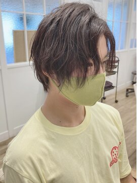 モリオフロムロンドン 松戸店(Morio from London) 【 松戸 岩口】サイドパート外ハネマッシュショート