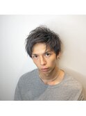 刈り上げないアップバングショート