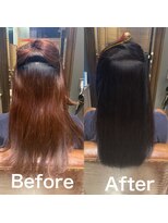 ロアナ 六本木(LOANA ROPPONGI)&nbsp;縮毛矯正髪質改善をされたお客様