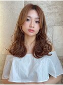 波巻きとミックスカールで憧れのふんわり動きやすいデザインに