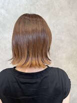 オーガニック ヘアサロン クスクス(organic hair salon kusu kusu)&nbsp;グラカラで外はね