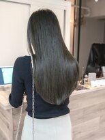 ネイヴィル オモテサンドウ(navile omotesando)&nbsp;☆髪質改善トリートメント×オリーブグレージュロング☆