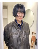 デザインカラーno.1ボブレイヤーブリーチ